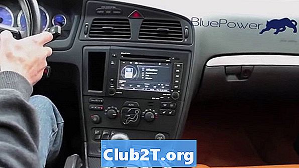 2007 וולוו S80 רכב סטריאו חיווט מדריך
