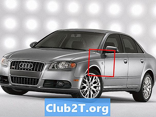 Sơ đồ kích thước bóng đèn Audi S4 2008