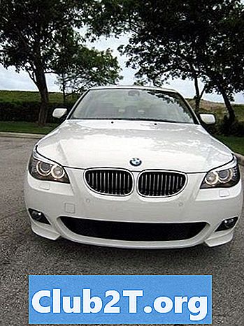 Priročnik za velikost pnevmatik za avtomobile BMW 550i