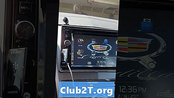 2008 캐딜락 CTS 자동차 스테레오 배선 다이어그램