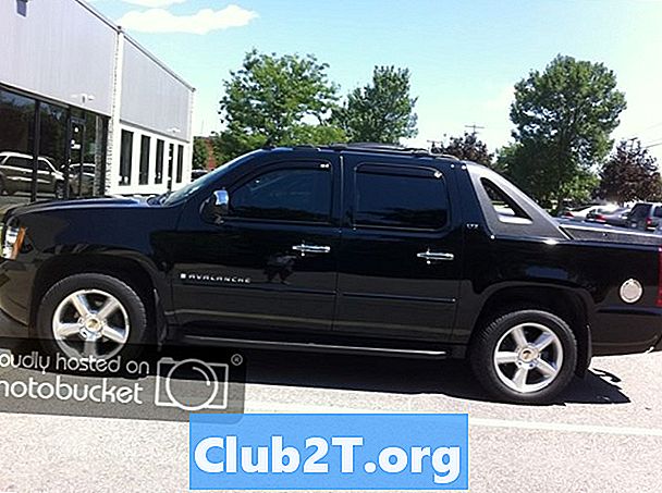 2008 Chevrolet Avalanche Factory Tire Sizes Guide