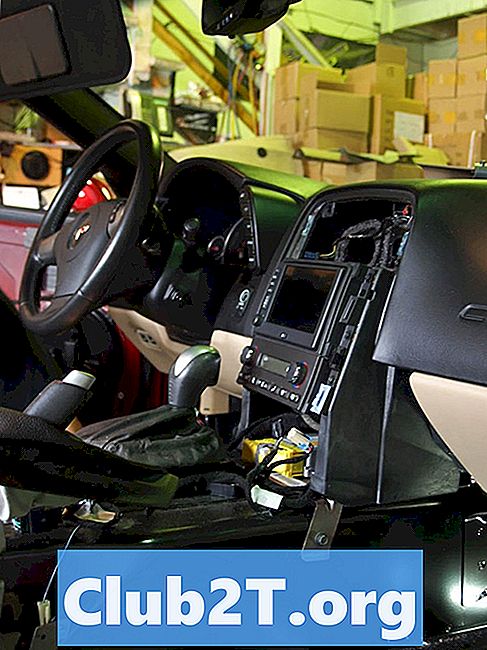 Руководство по установке системы безопасности Chevrolet Corvette 2008