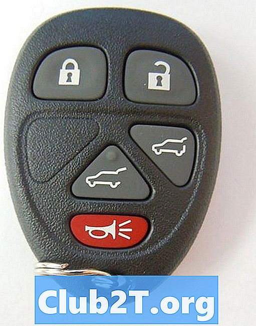 2008 Chevrolet Suburban Auto Alarm Bedradingsschema