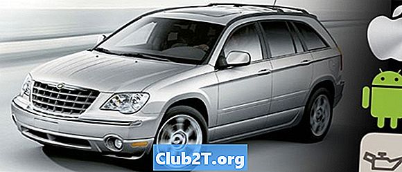Carta 2008 do tamanho da ampola automotriz de Chrysler Pacifica