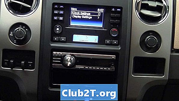 2008 Ford Fusion auto stereo vadu shēma