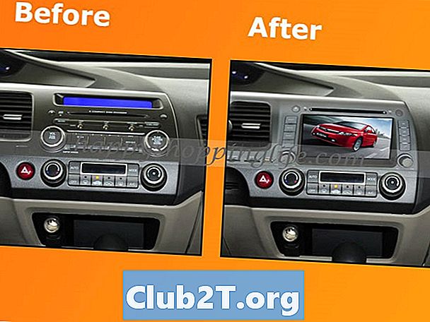 2008 Honda Civic Car Stereo Průvodce instalací