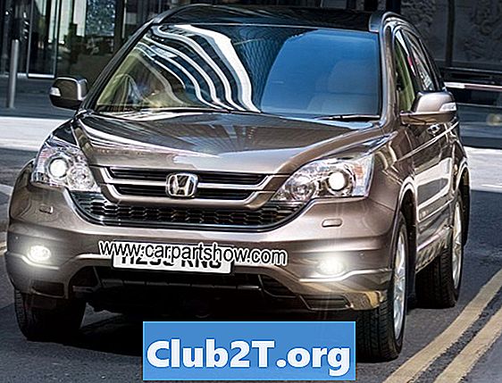 2008 Honda CRV Ръководство за размер на крушка за кола