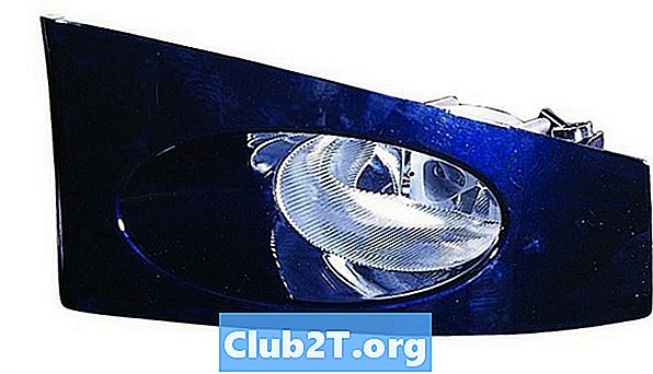 2008 הונדה Fit Auto Light Bulb גודל תרשים