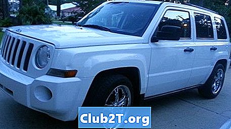 2008 Jeep Patriot Limited Factory Sizing Chart Size