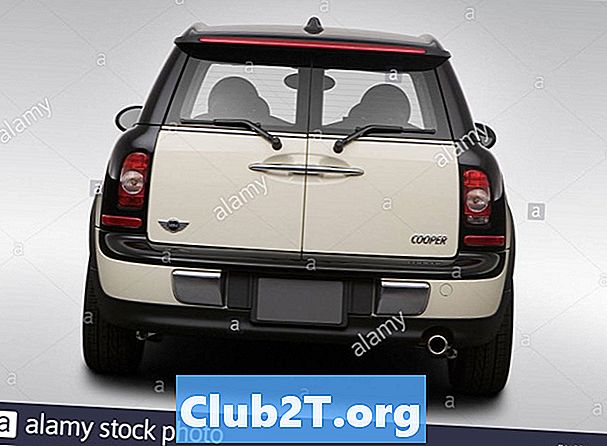 Информация о размерах шин Mini Cooper Clubman в 2008 году