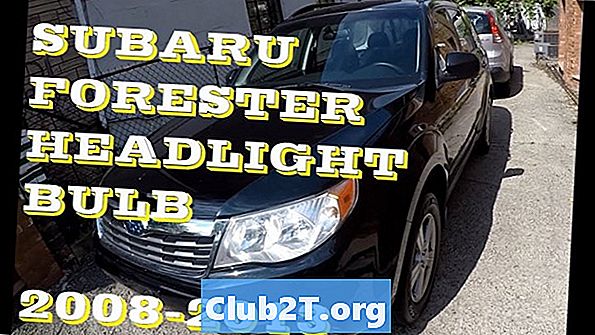 2008 Subaru Forester Light Bulb Socket Size Information