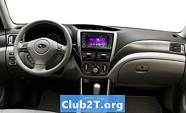 2008 Subaru Forester Stereo ožičenje dijagram