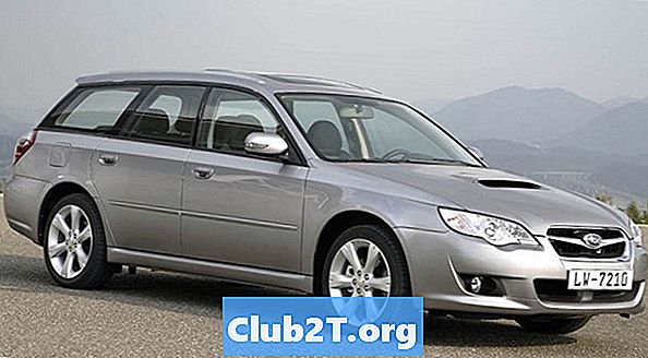 2008 Subaru Legacy 2.5i Bilmærkestørrelse