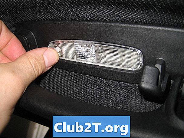 2008 Subaru Legacy Replacement Lightbulb Size Diagram