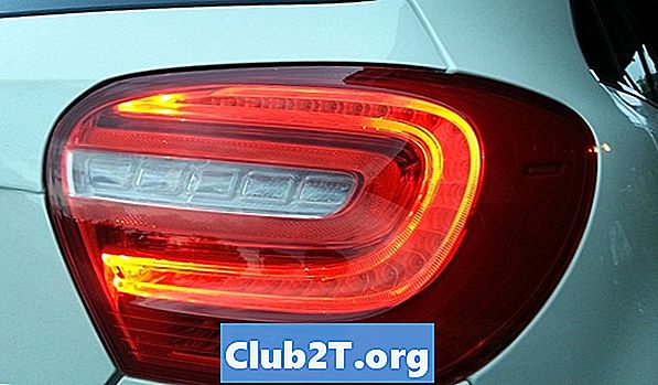 2008 Suzuki SX4 Auto Light Bulb Størrelsesguide - Biler