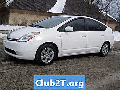 2008 Toyota Prius bildekkstørrelseskart