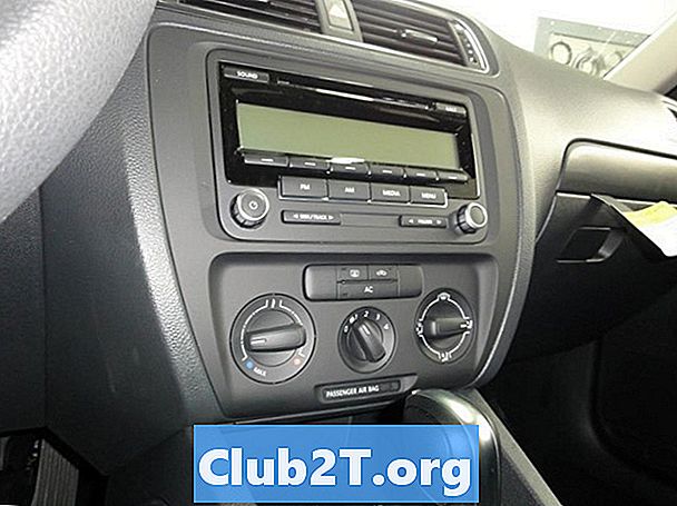 Guia da fiação do rádio de carro de 2008 Volkswagen Jetta
