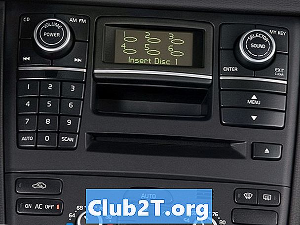 2008 Volvo XC90 Car Audio Dijagram ožičenja