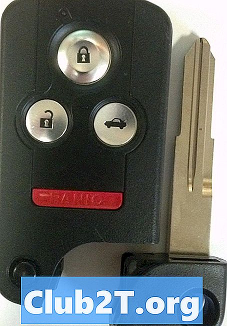 2009 Acura RL Instrucțiuni de cablare a dispozitivului de pornire cu cheie fără cheie