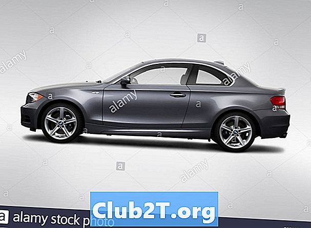 2009 BMW 135i Coupe Информация за размера на гумите
