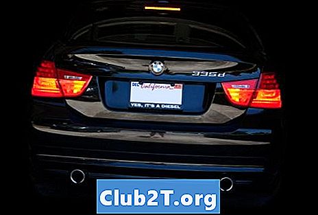 2009 BMW 335i Glühlampengrößenübersicht