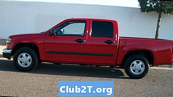 2009 Chevrolet Colorado 4-Door Lightbulb Maten Grafiek
