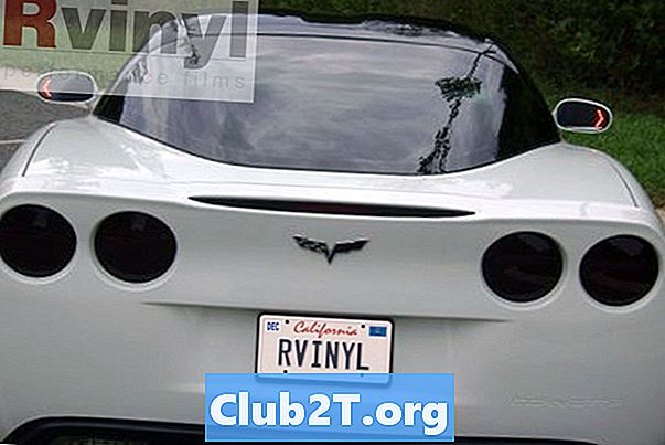Розміри гнізда для автомобільної лампочки Chevrolet Corvette