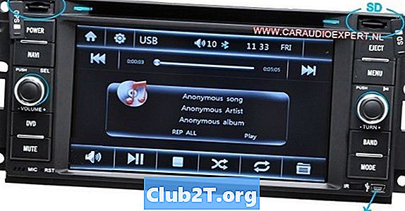 Schéma de câblage audio de la voiture Chrysler Aspen 2009