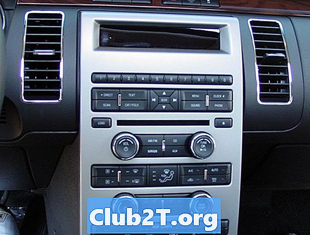 2009 „Ford Flex” radiosakaru vadlīnijas