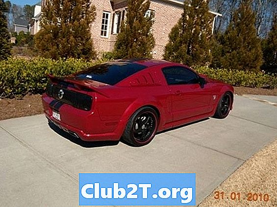 Sơ đồ kích thước lốp xe Ford Mustang GT 2009