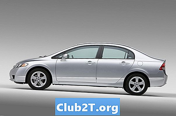 2009 Honda Civic hibridna avtomobilska varnostna napeljava