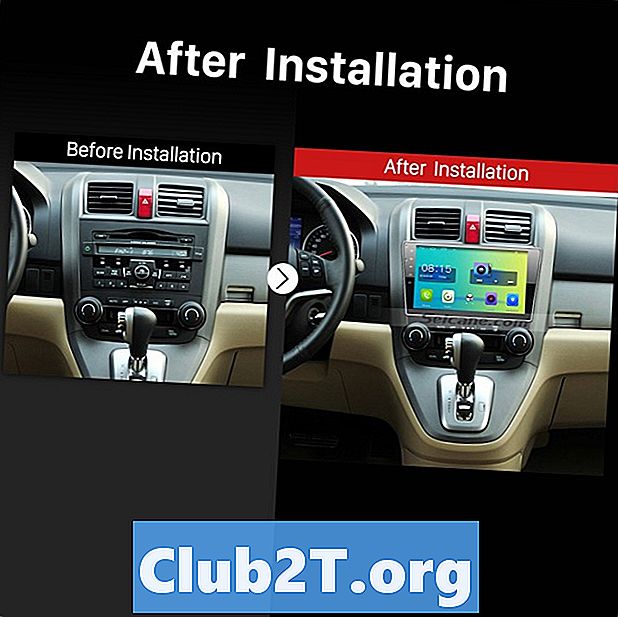 2009 Honda CRV Car Radio Wiring Instruktioner