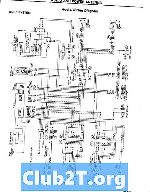 Diagram Kawat Infiniti M45 2009 untuk Car Stereo