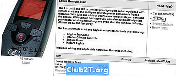 Panduan Pemasangan Kabel Remote Lexus IS250 2009