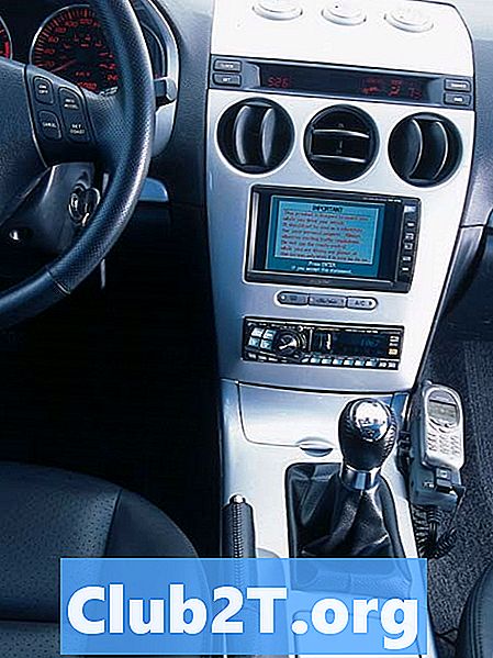 2009 Mazda RX8 Sklad Audio schéma zapojenia