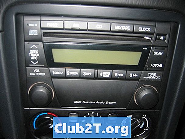 2009 Mazda Tribute Car Audio Installasjonsveiledning