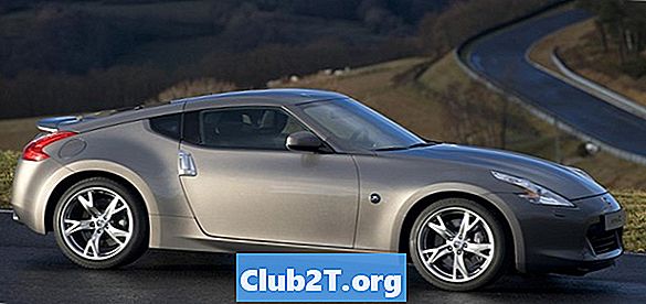 2009 Nissan 370Z מכונית ספורט צמיג גדלים מידע