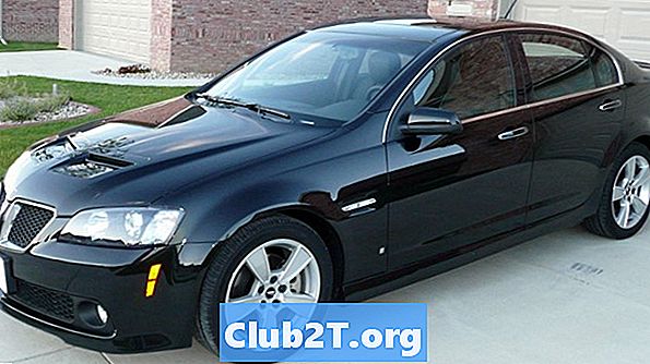 2009 Pontiac G8 Billjusstorlek