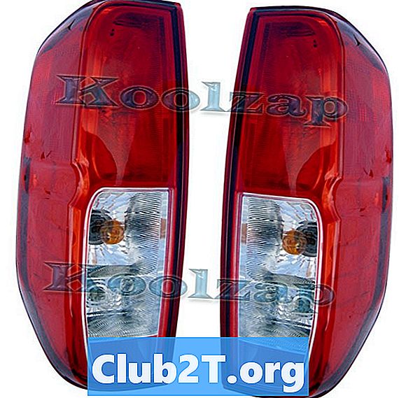 2009 Suzuki Equator avtomobilske žarnice velikosti