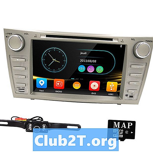 2009 Toyota Camry Car Stereo Installation Diagram