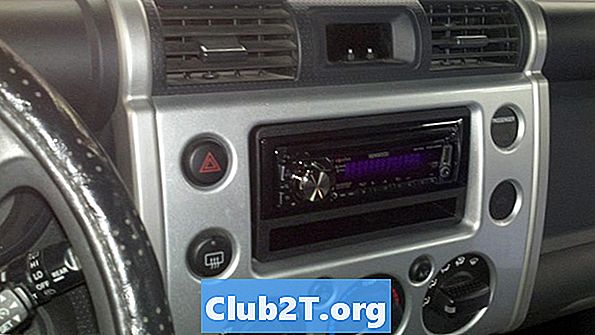 2009 Toyota FJ Cruiser raadio juhtmestiku juhised