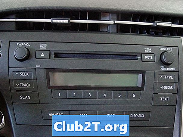 2010 Toyota Prius Car Stereo Wiring Instruksjoner