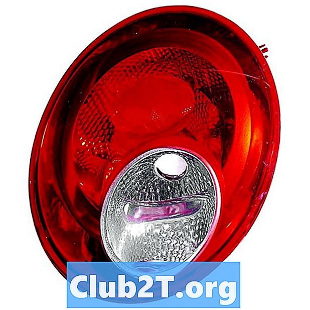 2009 Volkswagen Beetle Automotive Light Bulb Størrelser