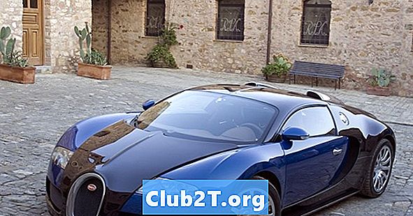 Tailles d'ampoules automobiles Bugatti Veyron 2010