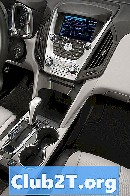 2010 Chevrolet Equinox Інструкції з підключення автомобільного аудіосистеми