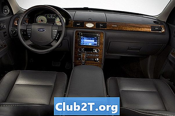 2010 Σχηματισμός καλωδίωσης ραδιοφώνου αυτοκινήτου Ford Taurus