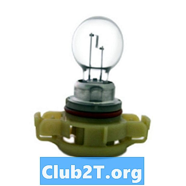 2010 GMC Yukon Replacement Light Bulb Size Diagram