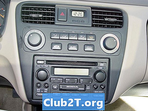1988 Honda Accord Car Radio Schemat okablowania