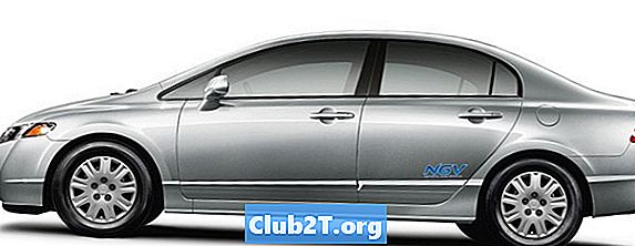 2010 Honda Civic хибридна автомобилна алармена схема