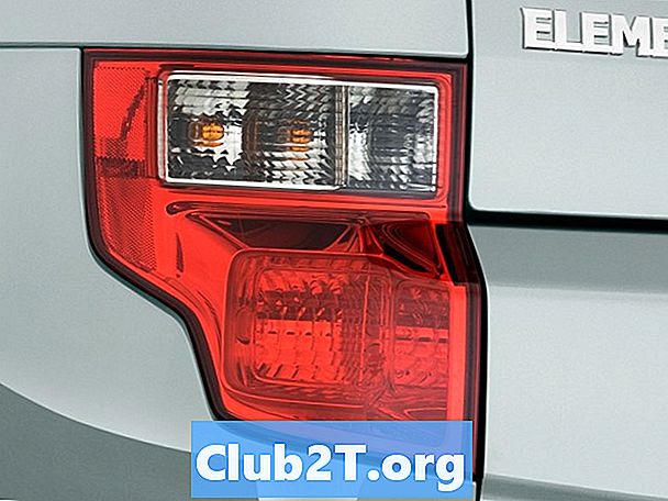 2010 Honda Odyssey Auto Light Bulb Socket Størrelser
